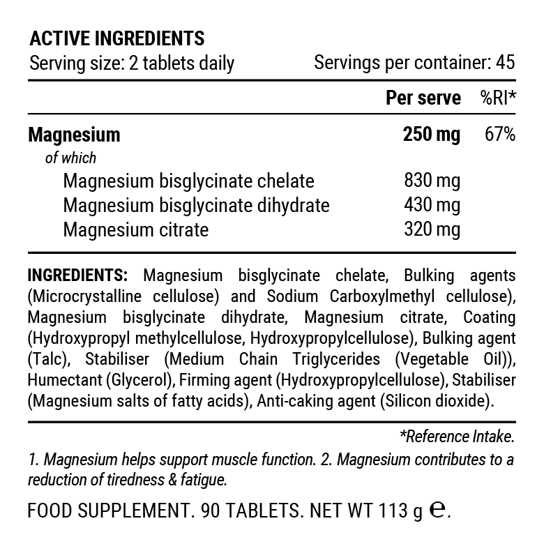 Pillar Triple Magnesium