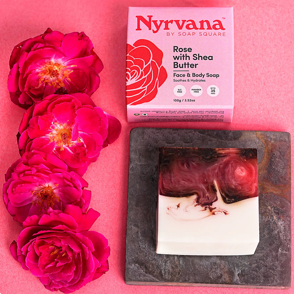 Rose with Shea Butter Soap