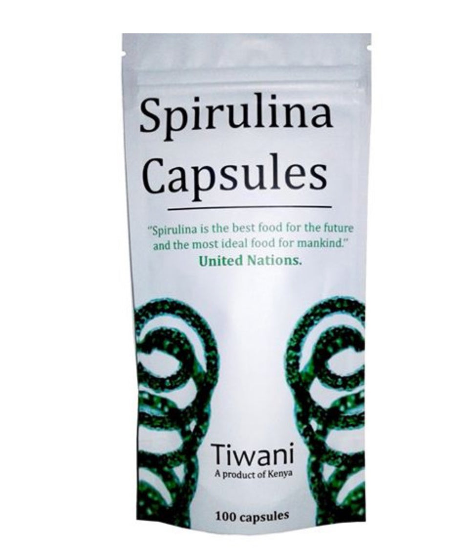 TIWANI SPIRULINA CAPSULES