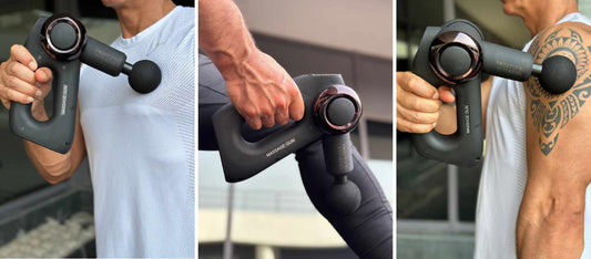 THE RESTORE HOT + COLD OPTION IS NOT YOUR AVERAGE MASSAGE GUN