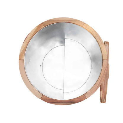 Artisan Barrel Ice Bath With Chiller (Natural Cedar)