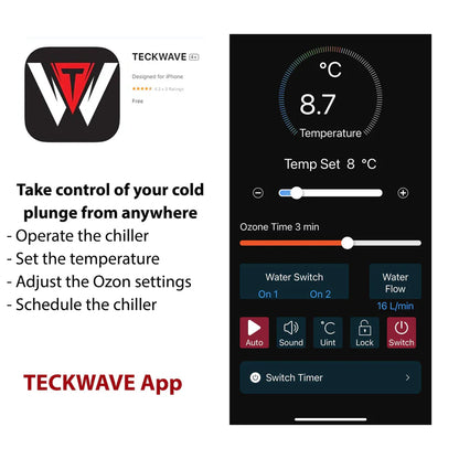 Integrated All In One Prestige Ice Bath With Chiller