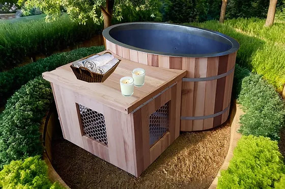 Rustic Oval Tub