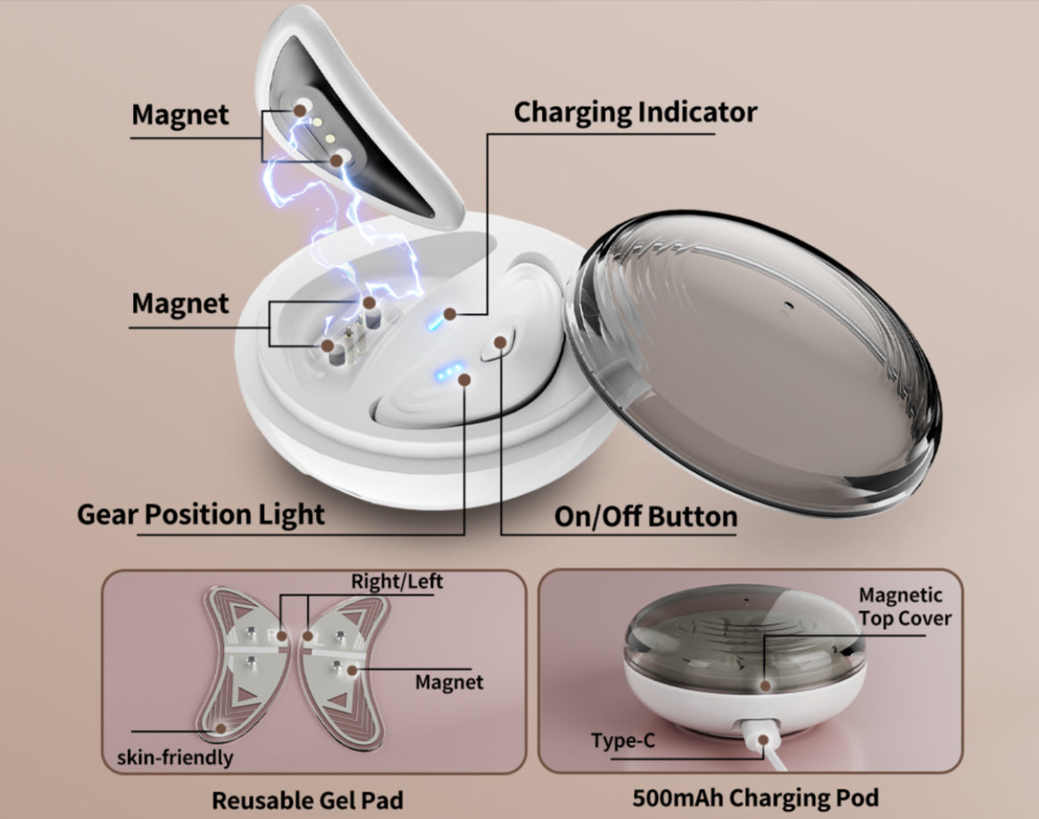Red Light Eye Massager with microcurrent