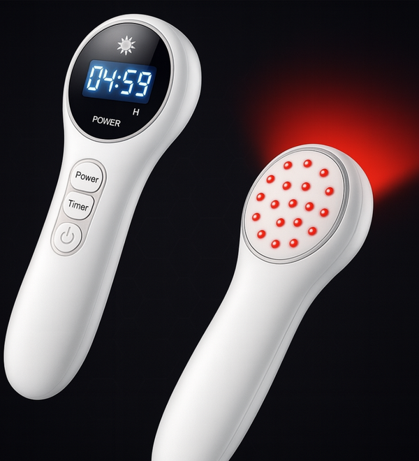 Hand-held red light device