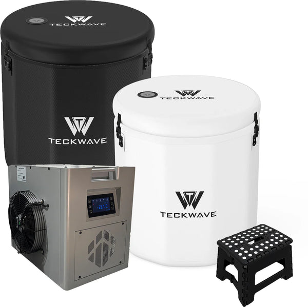 Barrel Ice Bath & Cold Plunge with Chiller & Filtration