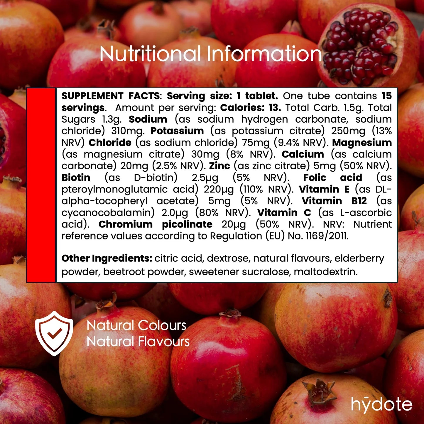 Electrolyte Hydration Tabs - HYDOTE ACTIVE