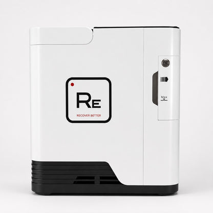 Restore Compact Oxygen Concentrator, front view on a white background